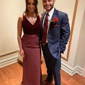 White by Vera Wang Bridesmaid Dress